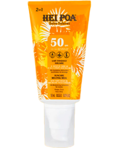Hei Poa Lait Fondant Solaire Visage et Corps SPF50 150ml
