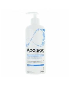 Apaisac Biorga Emulsion Nettoyante Hydratante 24h 400ml