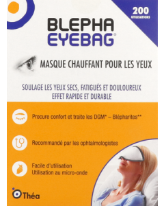 Blepha Eyebag Masque Oculaire Chauffant Réutilisable