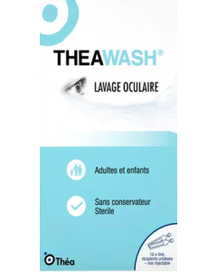 Theawash Solution de Lavage Oculaire Stérile Unidoses 5ml x10