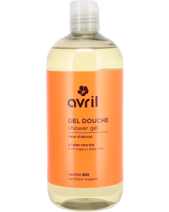 Avril Gel Douche Cœur Abricot Certifié Bio 500ml