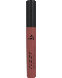 Avril Crème Rouge à Lèvres Mate Rose Vinyle Certifiée Bio 3ml