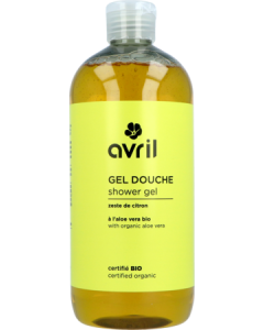 Avril Gel Douche Zeste De Citron Certifie Bio 500ml