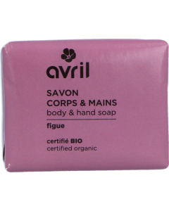 Avril Savon Corps Mains Figue Bio 100g