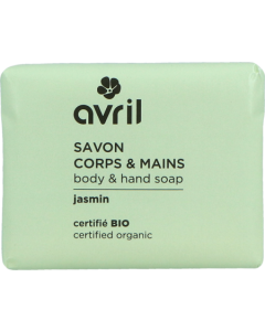 Avril Savon Corps Mains Jasmin Bio 100g