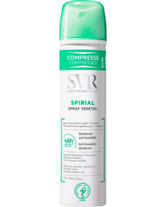 SVR Spirial Déodorant Spray Végétal 75ml X2