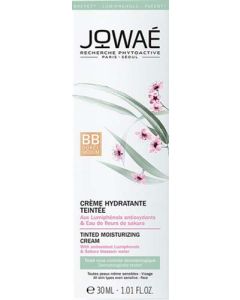 Jowaé Crème Hydratante Teintée Dorée A L'Eau De Fleurs De Sakura 30ml