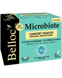 Belloc Microbiote Confort Digestif 30 gélules