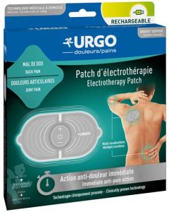 Urgo Patch Electrotherapie Rechargeable + 2 Recharge Gel