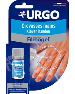 Urgo Filmogel Crevasses Mains Film Protecteur Résistant à l'Eau Soulage et Protège 325ml