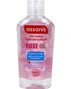 Assanis Gel Hydroalcoolique Rose 80ml