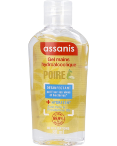Assanis Gel Hydroalcoolique Poire 80ml