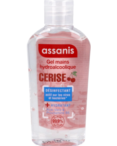 Assanis Gel Hydroalcoolique Cerise 80ml