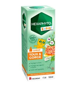 Hexaphyto Sirop Toux & Gorge Enfant 150ml