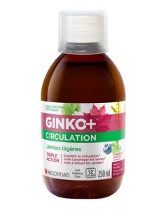 Ginko + Circulation Solution Buvable 250ml