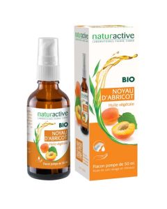 Naturactive Huile Végétale Bio Noyau Abricot 50 ml