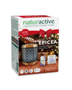 Naturactive Diffuseur Epicea + Huile Essentielle Oranger Doux