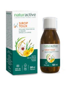 Naturactive ORL Sirop Toux 120ml