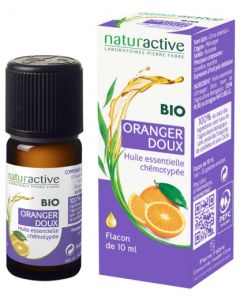 Naturactive Huile Essentielle Oranger Doux Bio 10 ml
