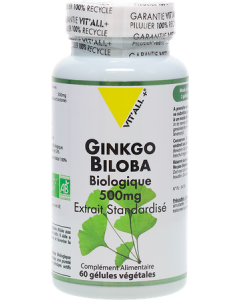 Vit All+ Ginkgo Biloba Bio Gélules x60