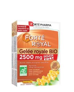 Forté Pharma Gelée Royale Bio 2500 Mg 20 ampoules