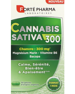 Forté Pharma Cannabis Sativa 300 Gélules x30