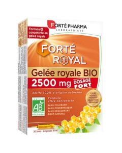 Forté Pharma Gelée Royale Bio 2500 mg 20 ampoules