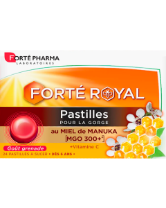 Forté Pharma Pastille Gorge Manuka Pastille à Sucer x24