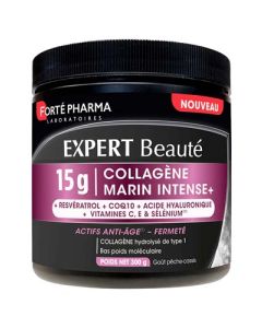 Forté Pharma Expert Beauté Collagène Marin Intense+ 15g Pêche Cassis 300g