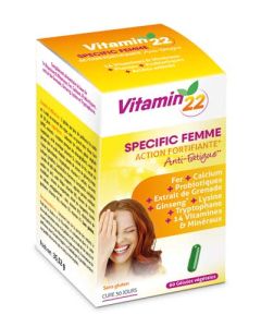 Ineldéa vitamin'22 Specific Femme 60 Gélules