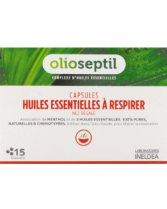 Olioseptil Huile Essentielle A Respirer Capsule 15