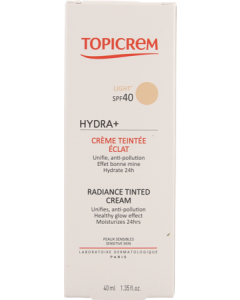 Topicrem Creme Teintee Eclat Clair Tube 40ml