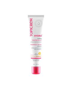 Topicrem Hydra+ Crème Teintée Eclat Spf50 Médium 40ml