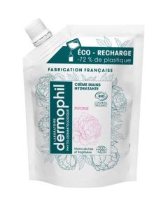 Dermophil Recharge Crème Main Pivoine Certifié Bio 200ml