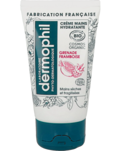 Dermophil Bio Crème Mains Grenade Framboise 50ml