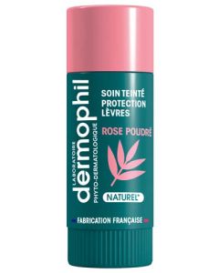 Dermophil Stick à Lèvres Teinté Rose Poudré 4g
