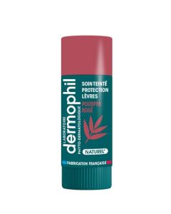 Dermophil Stick à Lèvres Teinté Pourpre Rosé 4g