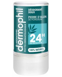 Dermophil Déodorant Doux Pierre D'Alun 115g