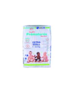 Marmailles Plus Couches Prématurés 1-2,5kg x36