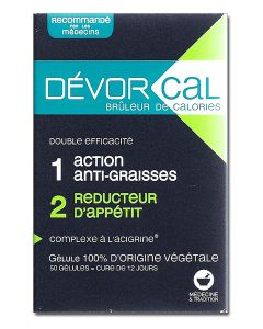 Régime Dukan Devorcal Brûleur de Calories 50 Gélules