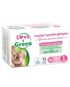 Love & Green Couches Hypoallergéniques T1 x 44 