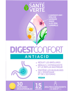Santé Verte Digest Confort Antiacid Comprimés x30