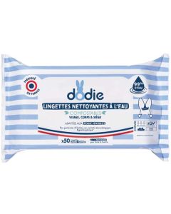 Dodie Lingettes Nettoyantes à L'Eau 50 Lingettes