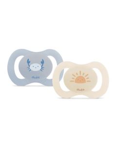Dodie Sucette Anatomique Duo 0-2mois Newborn Bleu N2