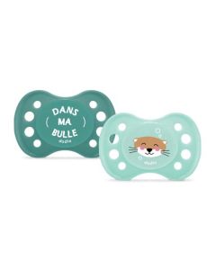 Dodie Sucettes Anatomiques 0-6 mois Duo Loutre x2