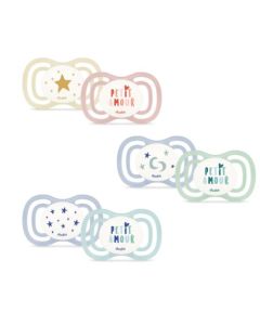 Dodie Sucettes Anatomiques 0-6 mois F1 Extra Fine Jour Nuit x2