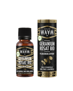 WAAM Huile Essentielle Geranium Rosat Bio 10ml