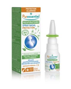 Puressentiel Spray Nasal Protection Allergies aux Huiles Essentielles Bio 20 ml 