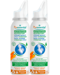 Puressentiel Spray Hygiène Nasale Hydratant 100ml x2