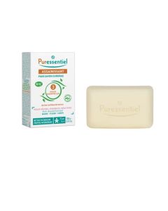 Puressentiel Pain Savon Surgras Assainissant aux 3 Huiles Essentielles Bio 100 g